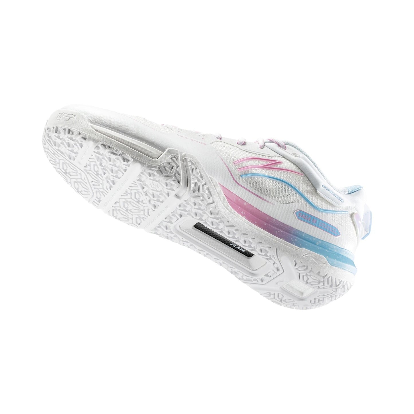 Unisex Badmintonschuh Saga 3 Pro - weiß - AYAV001-1