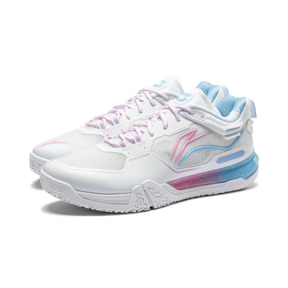 Unisex Badmintonschuh Saga 3 Pro - weiß - AYAV001-1