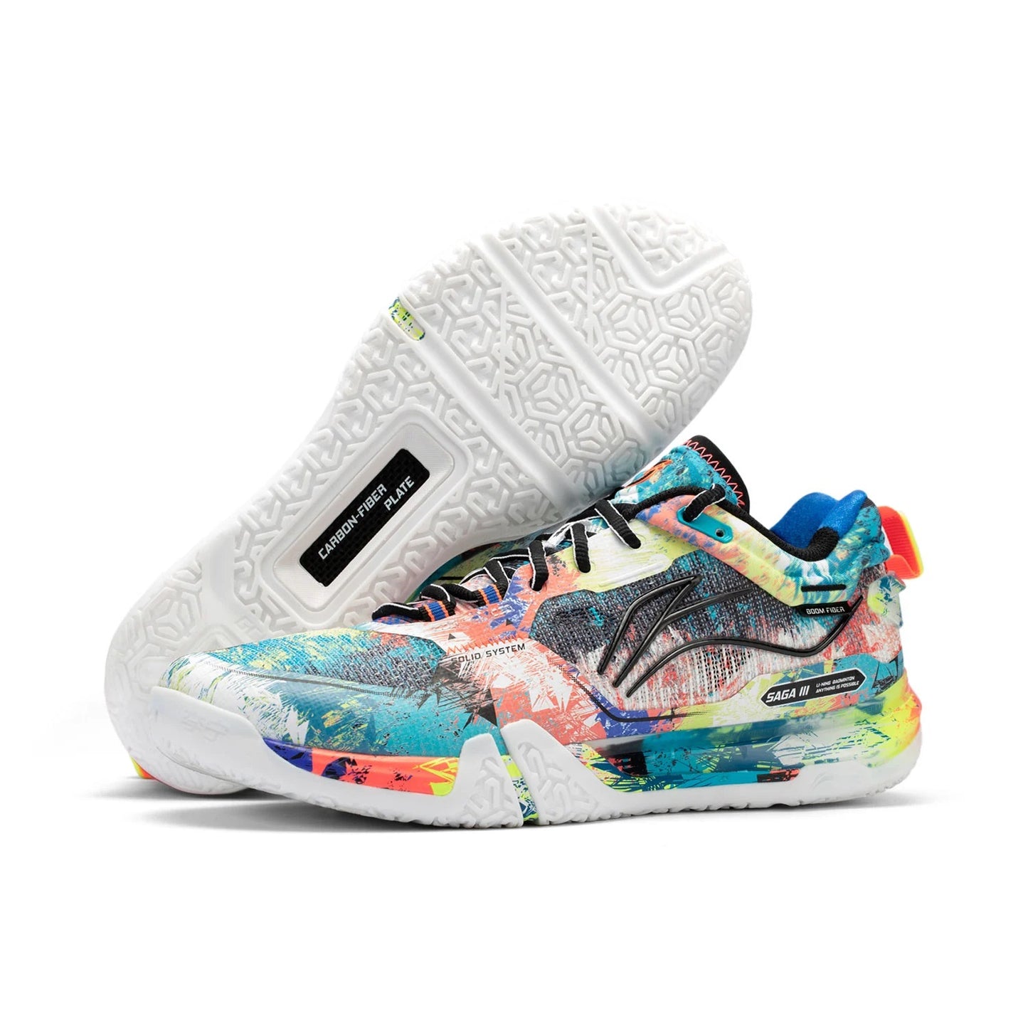 Unisex Badmintonshoe Saga 3 Pro - multicolored - AYAV001-6