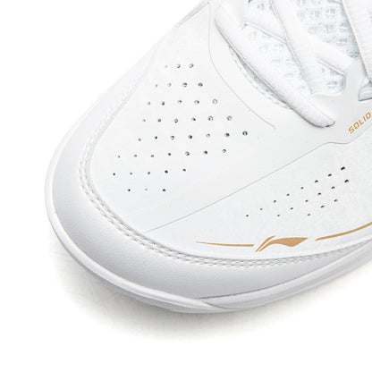 Unisex Badmintonschuh Donner 2 Pro - weiß/rot  - AYAW001-5