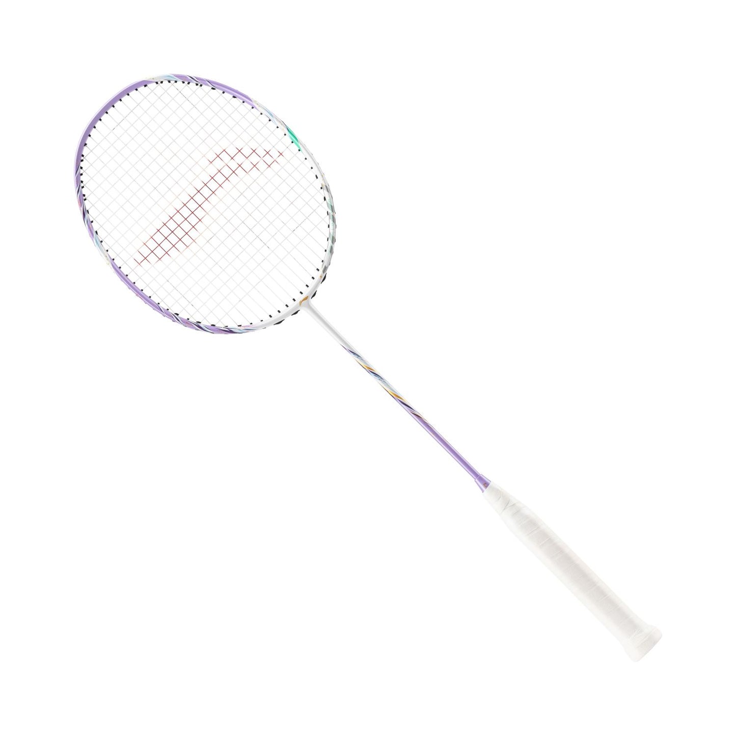 Badmintonschläger BladeX 600 (4U) White - Lilac - unbespannt  - AYPV015-4
