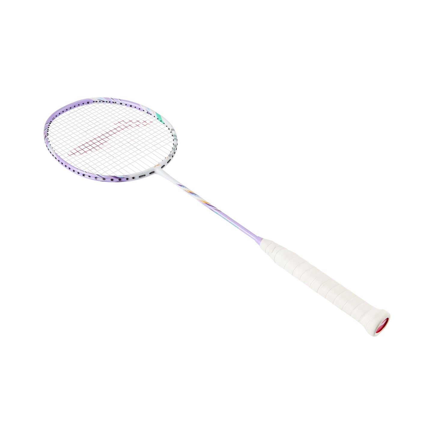Badmintonschläger BladeX 600 (4U) White - Lilac - unbespannt  - AYPV015-4