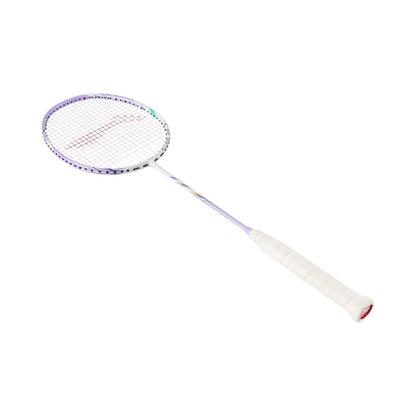 Badmintonschläger BladeX 600 (4U) White - Lilac - unbespannt  - AYPV015-4