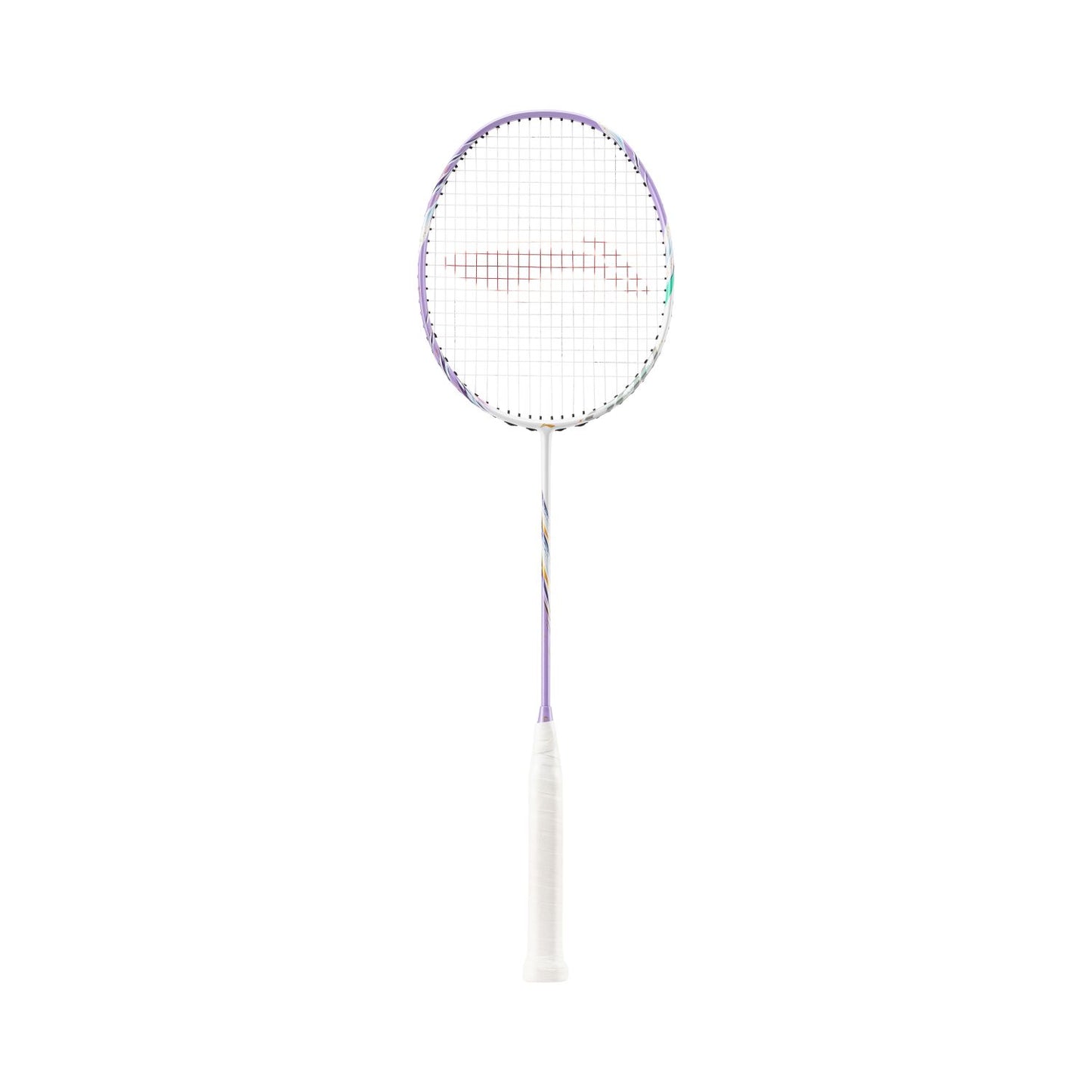 Badmintonschläger BladeX 600 (4U) White - Lilac - unbespannt  - AYPV015-4