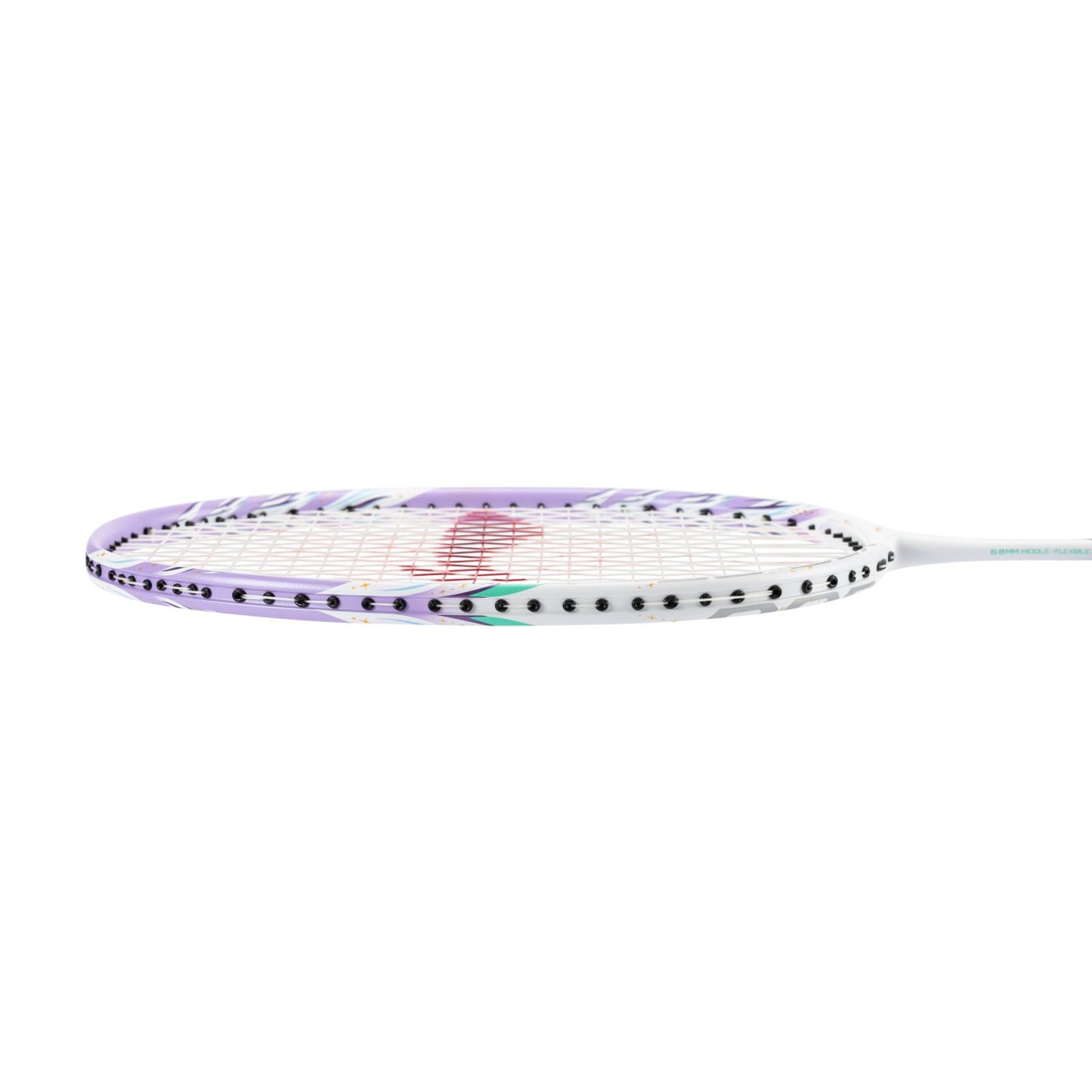 Badmintonschläger BladeX 600 (4U) White - Lilac - unbespannt  - AYPV015-4