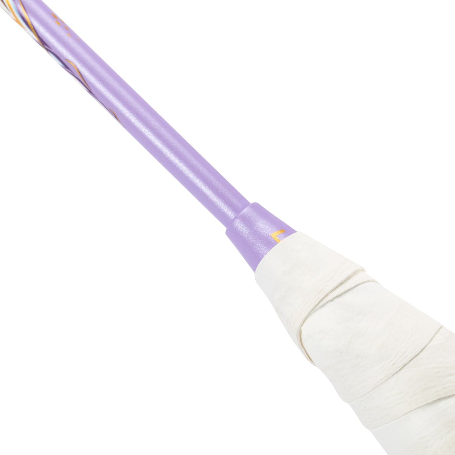 Badmintonschläger BladeX 600 (4U) White - Lilac - unbespannt  - AYPV015-4