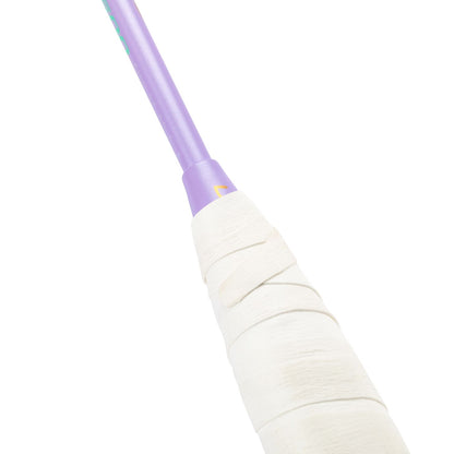 Badmintonschläger BladeX 600 (4U) White - Lilac - unbespannt  - AYPV015-4