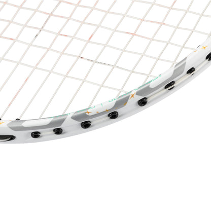 Badmintonschläger BladeX 600 (4U) White - Lilac - unbespannt  - AYPV015-4