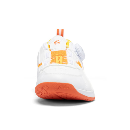 Kinder Badmintonschuh ''Almighty King'' weiß/orange - AYTT040-2