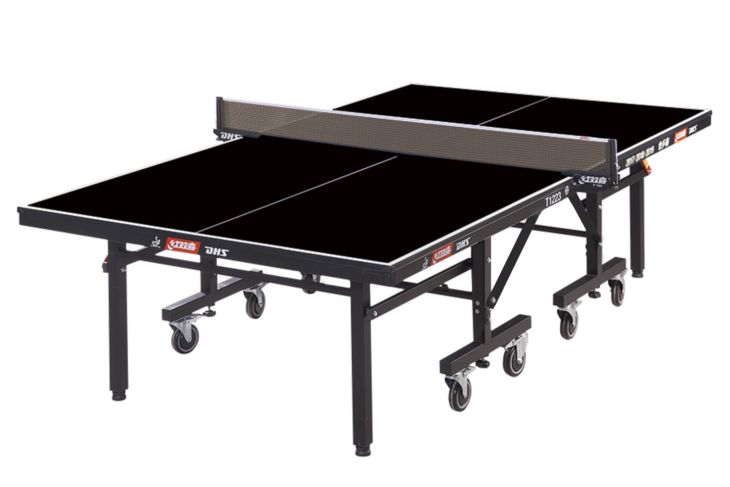 T1223-DHS PROFESSIONAL TT. TABLE REINFORCED BLACK TABLETOP 25MM DXBQ023-1