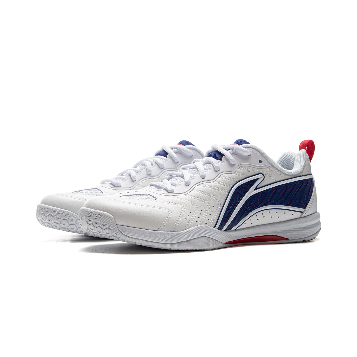 Tischtennis Schuh Hawk Eye 3.0  - weiß/blau - APPV003-1