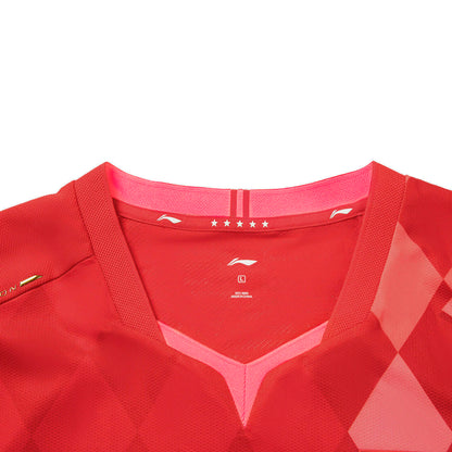 Tischtennis China National-Team WM-Wettkampftrikot 2026 rot - AAYW019-2