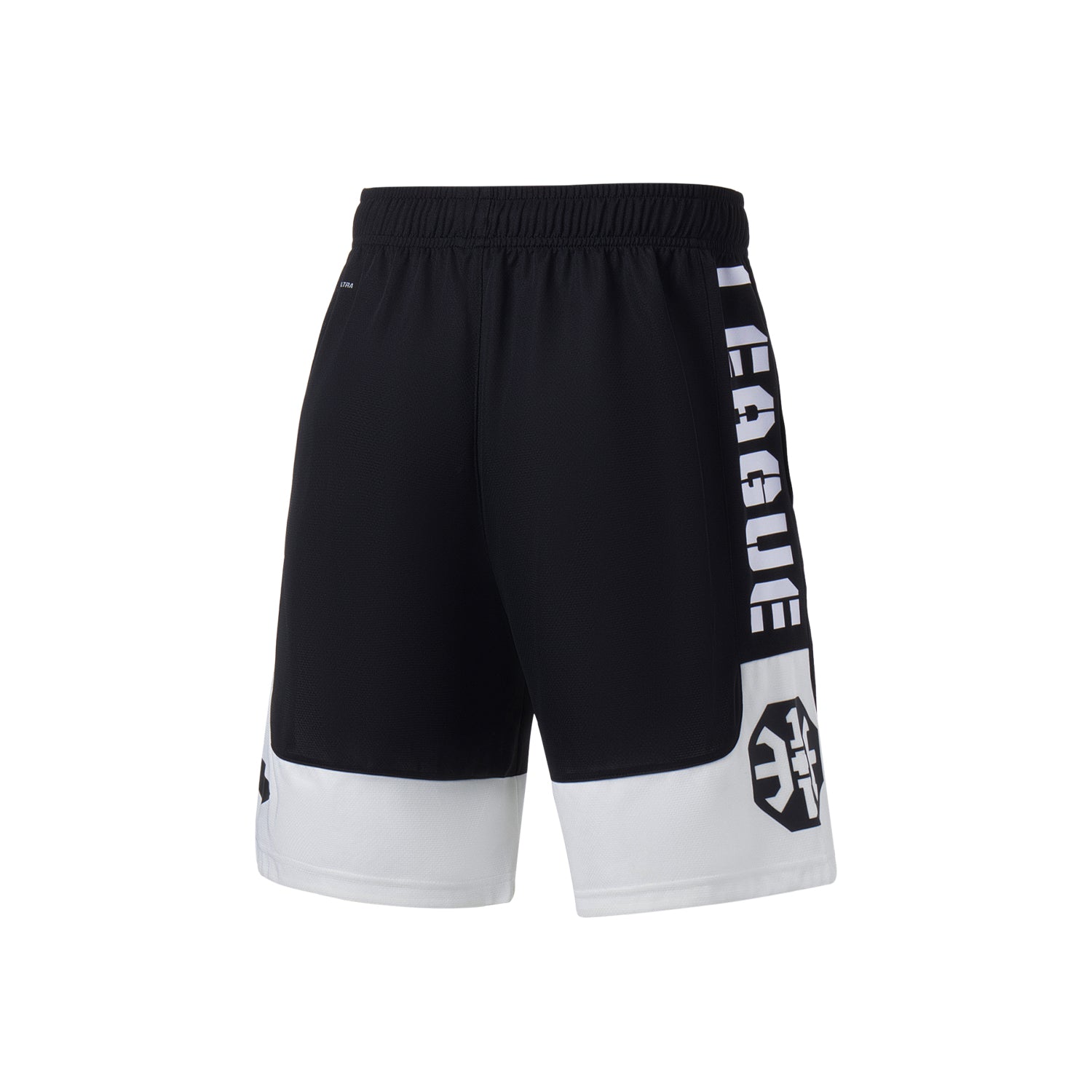 Unisex Basketball-Short "Anti-Warrior" Badfive BIG Schwarz-Weiß - AAPT045-1