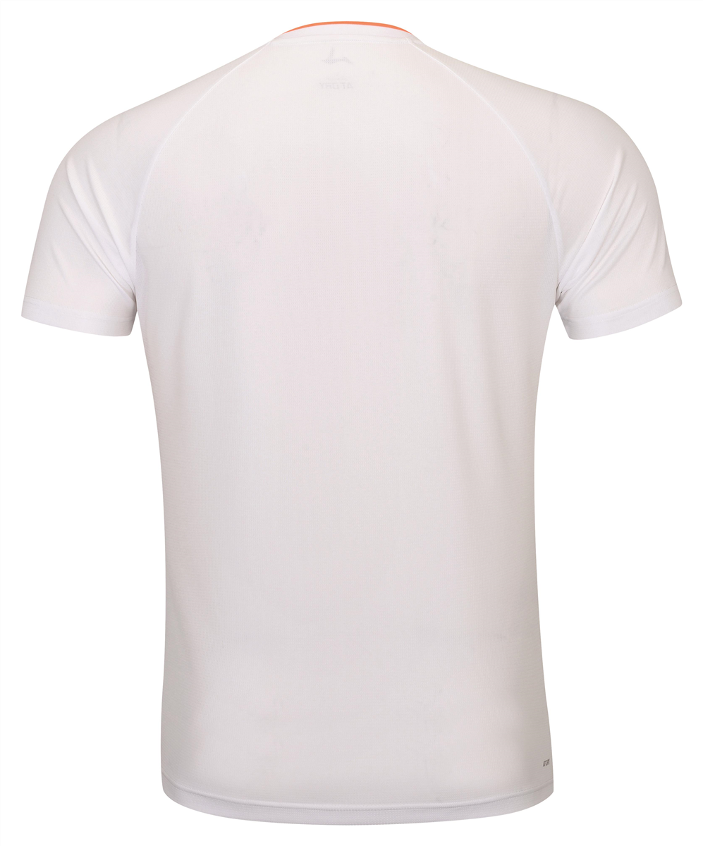 Tischtennis Unisex Wettkampf-Dress (Set aus Shirt und Shorts) weiß + schwarz - AATR097-1
