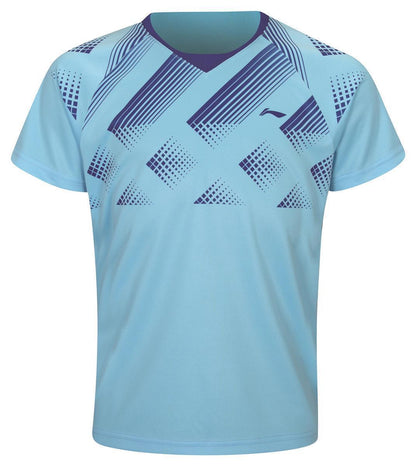 Kinder Sparset Shirt und Short Team Line blau/blau - AATS100-2