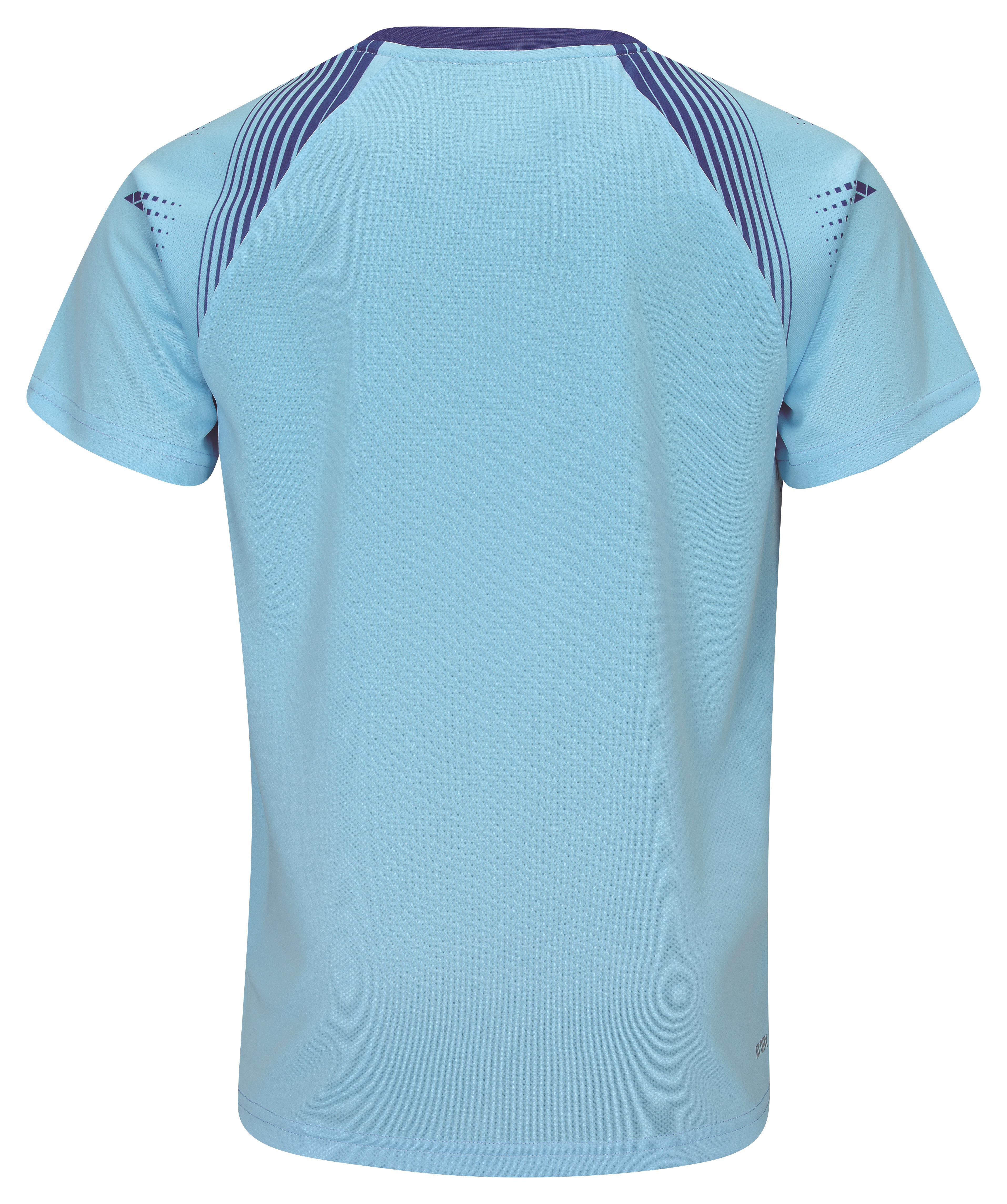 Kinder Sparset Shirt und Short Team Line blau/blau - AATS100-2