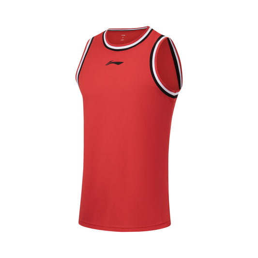 Unisex Basketball Competition-Dress BASICS (Set with Tank and Shorts) Red - AATT001-2