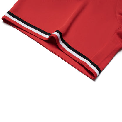 Unisex Basketball Competition-Dress BASICS (Set with Tank and Shorts) Red - AATT001-2