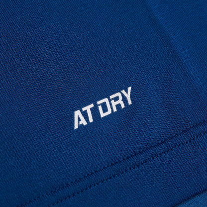 Table Tennis Unisex Competion Suit "Base" (consisting of Shirt and Shorts) jeans-blue + black - AATT003-3