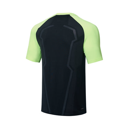 Table Tennis Unisex Competion Suit "Base" (consisting of Shirt and Shorts) black + black - AATT003-4