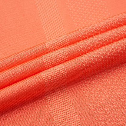 Table Tennis Unisex Competion Suit "Base" (consisting of Shirt and Shorts) orange + blue - AATT003-6