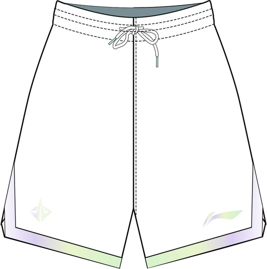 Unisex Basketball Competition-Dress TEAM (Set with Tank and Shorts) White - AATT013-4