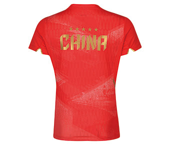 Women's table tennis jersey China Nat. Team red - AAYN086-3 S = XS EU