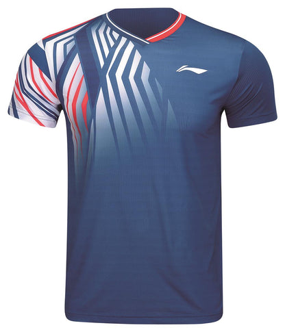 Men Team Sport Shirt "Jungle" Blue - AAYT025-1