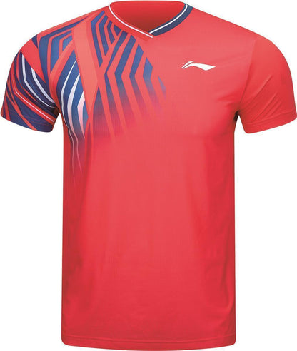 Men Team Sport Shirt "Jungle" Red - AAYT025-3