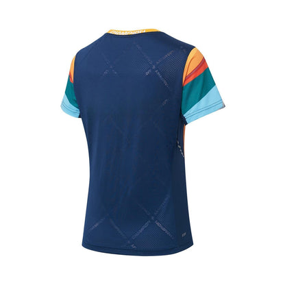Tabletennis Women National-Team Competition-Shirt Durban - blue - AAYT028-3