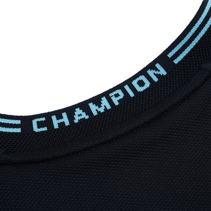 Tischtennis Damen National-Team Wettkampftrikot Cyber - schwarz - AAYT030-1