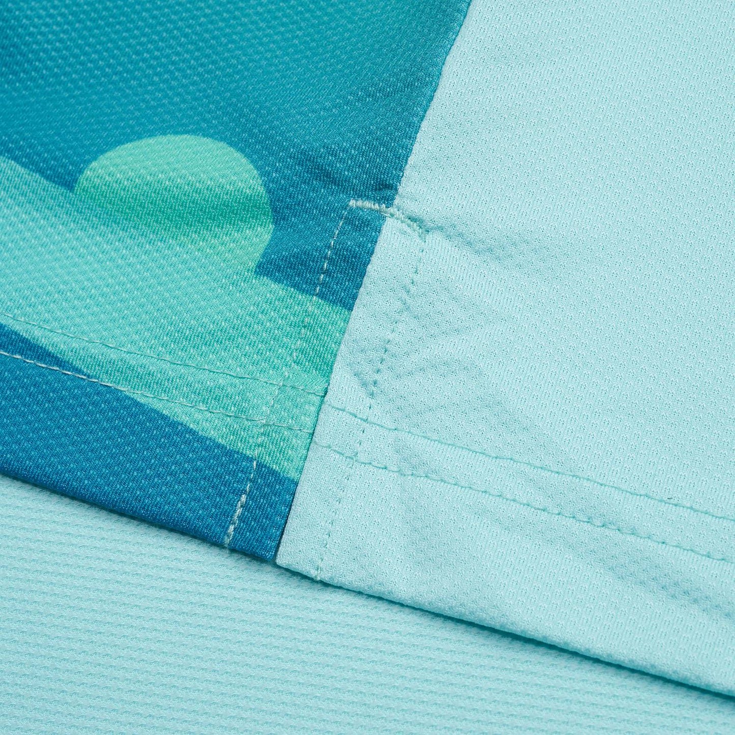 Tischtennis Herren Team Wettkampftrikot Topspin - grün-blau - AAYT031-3