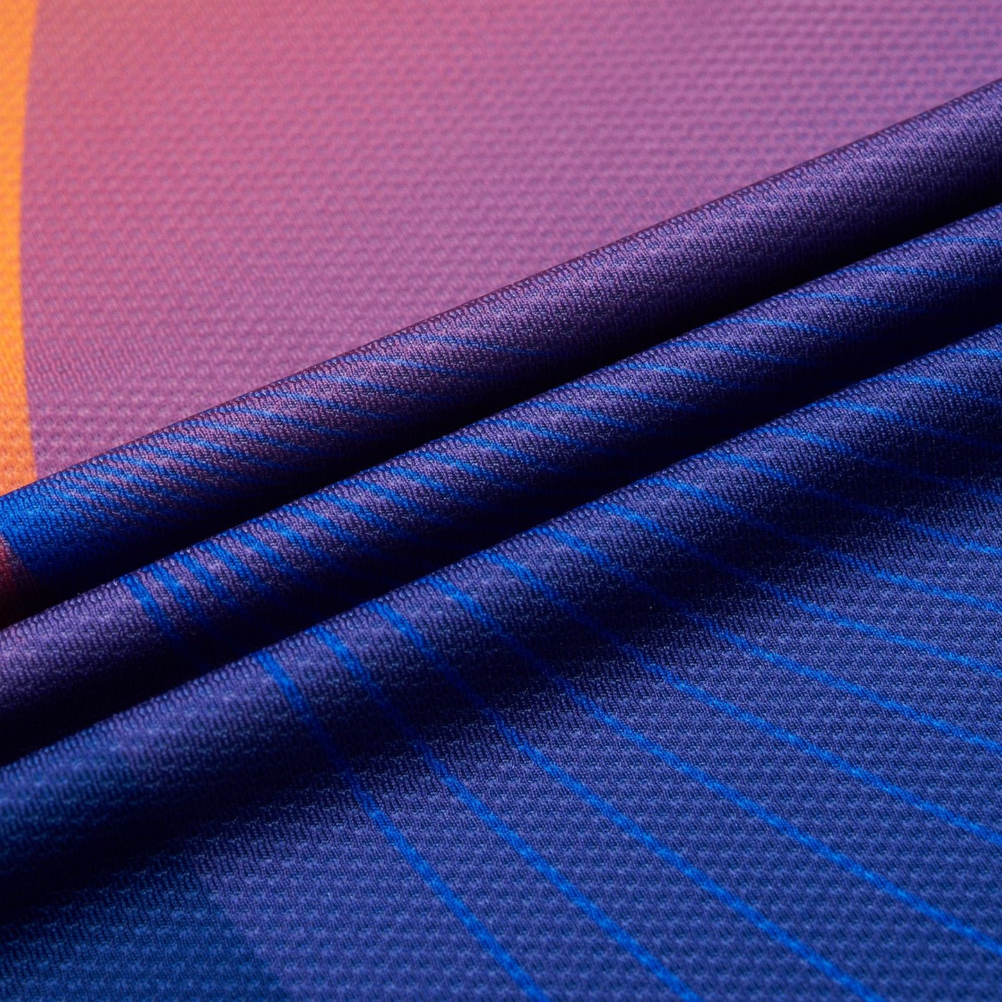 Tabletennis Men Team Competition-Shirt Topspin - blue-orange - AAYT031-4