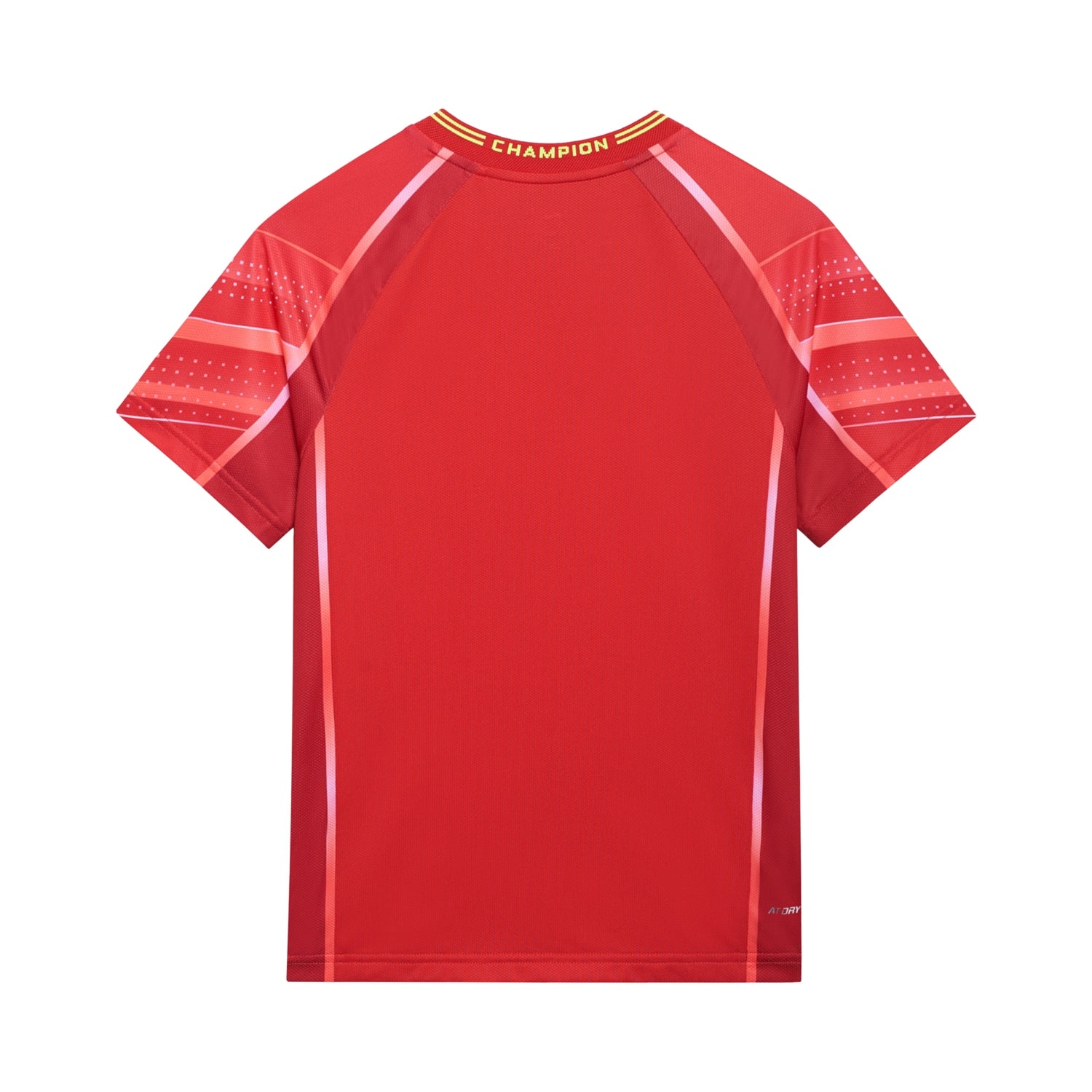 Table Tennis Children's National Team Competition Jersey "Cyber" - red - AAYT034-5