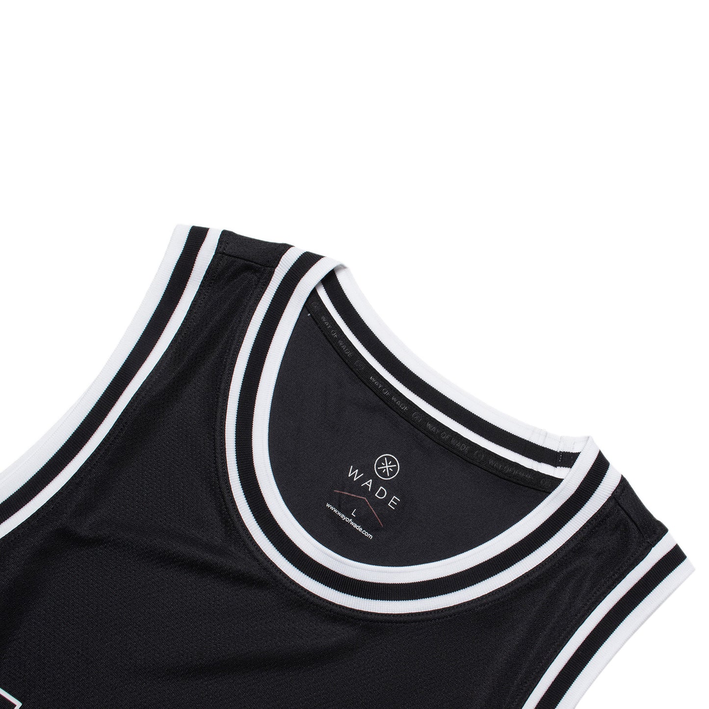 Unisex Basketball-Competition Top "Wade-Style" black-white - AAYT051-14