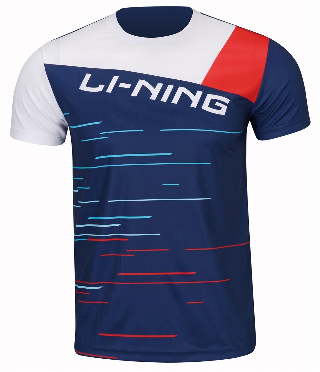Kinder Sportshirt "Li-Ning" Team dunkelbau - AAYT072-1 160