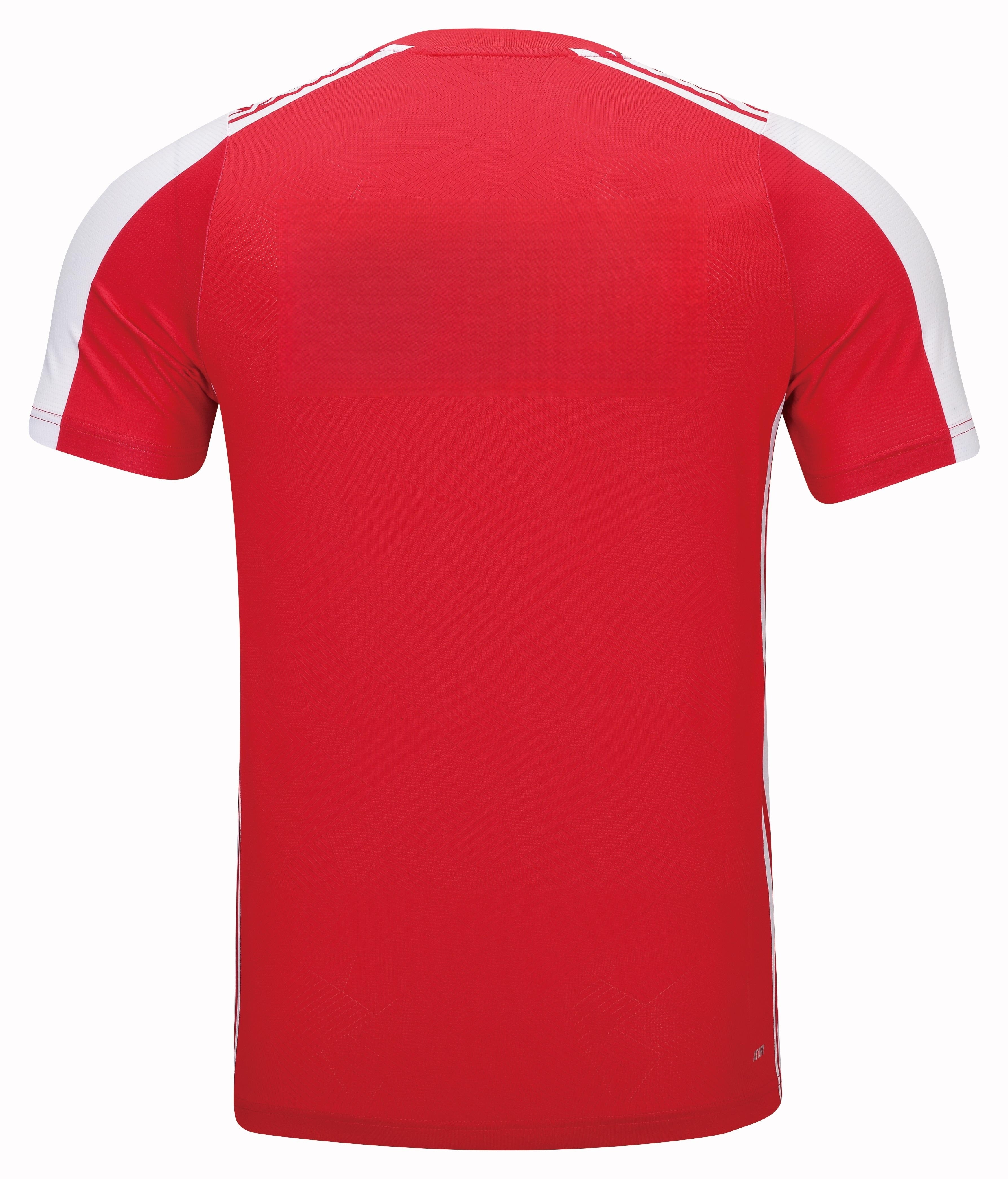 Herren Sportshirt "International Stars" rot/weiß - AAYT073-2