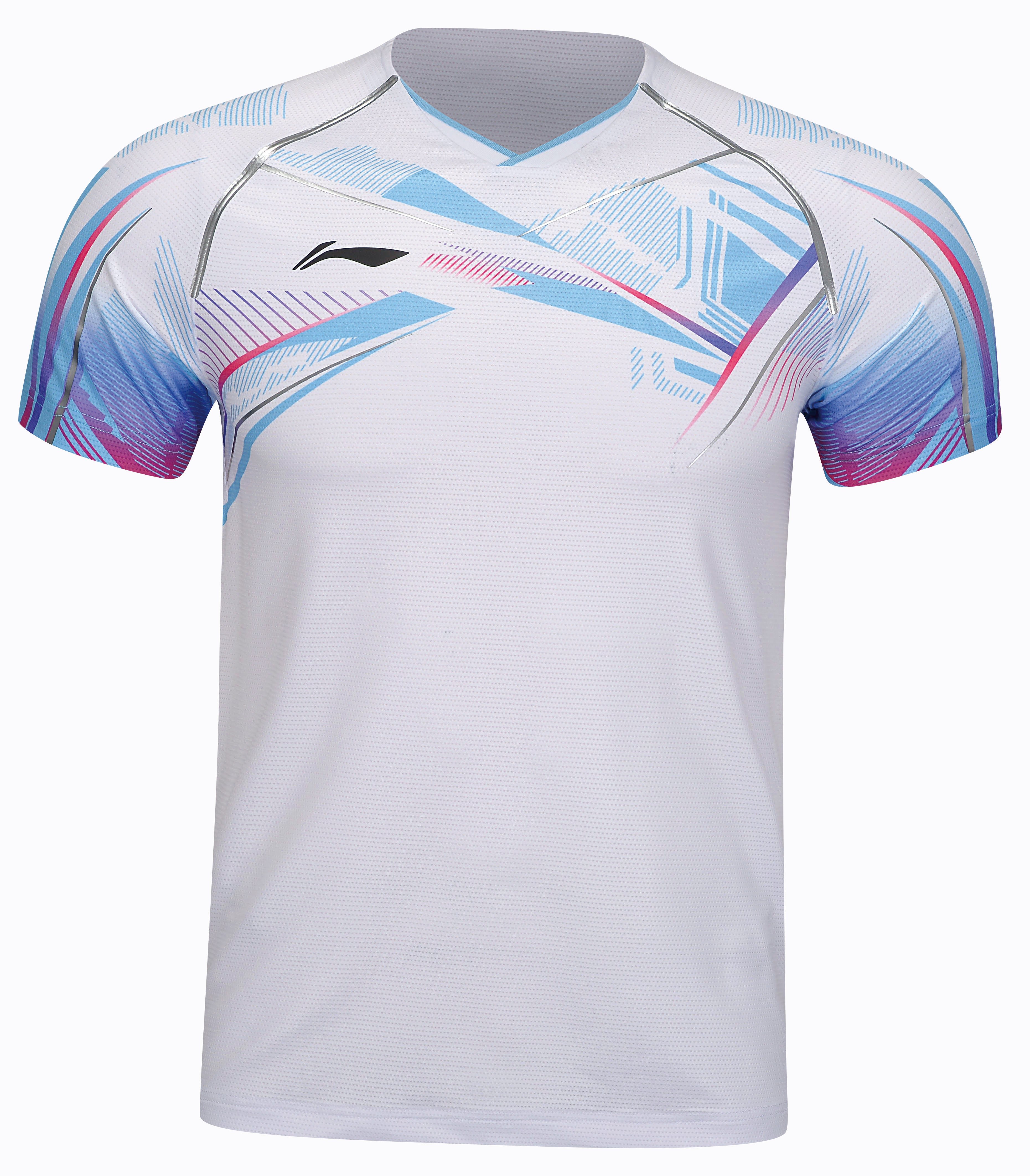 Herren Sportshirt "International Players" Glacier - weiß - AAYT579-1