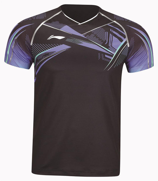 Men Competition Sports Shirt "International Players" Glacier - black - AAYT579-2 S = XS EU