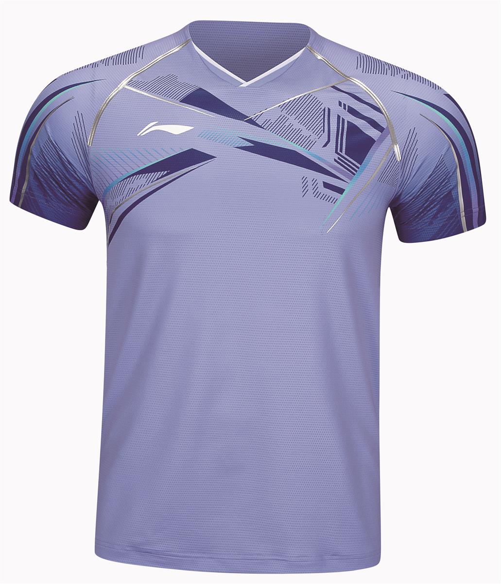 Herren Sportshirt "International Players" Glacier - lila - AAYT579-7