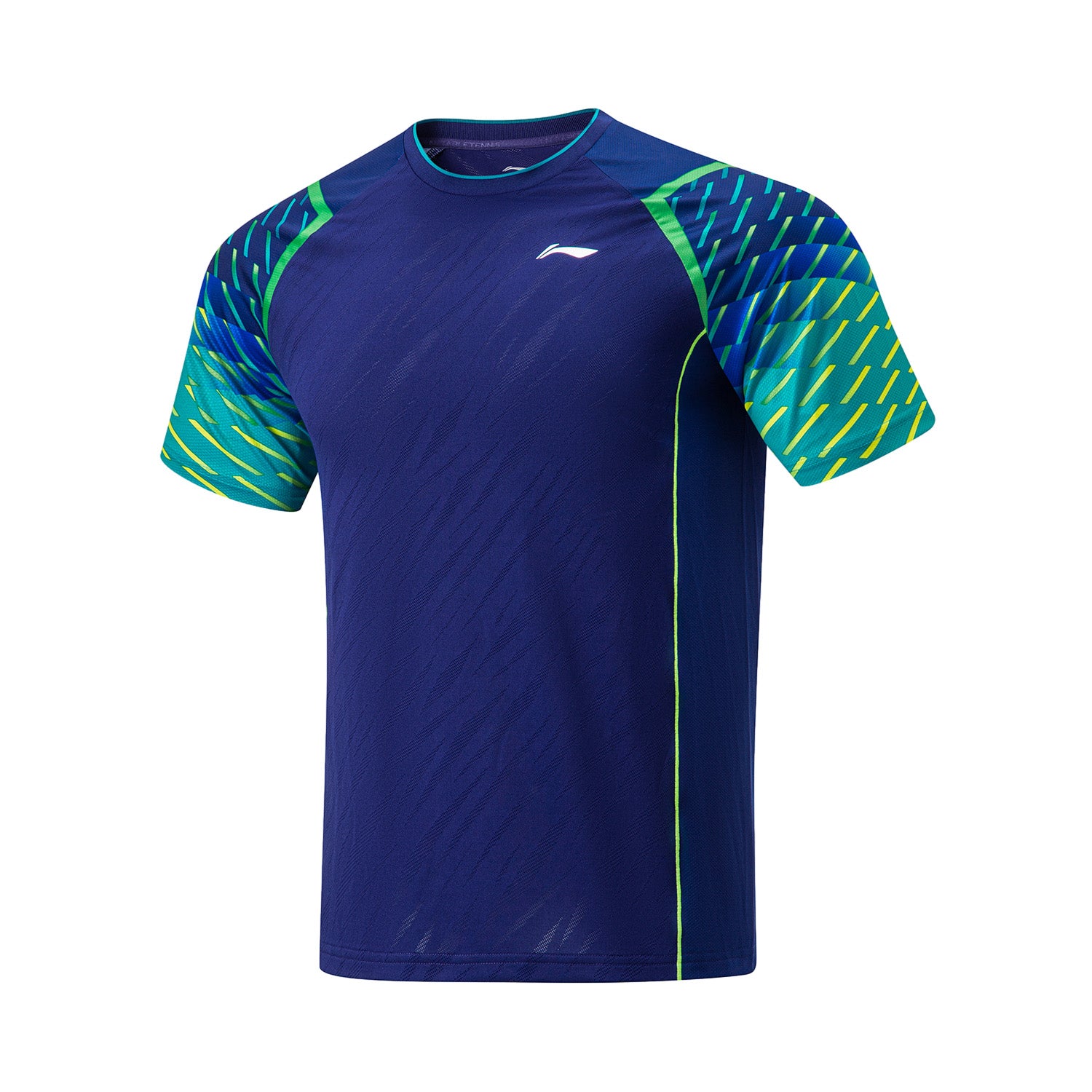 Table Tennis Men's China National Team Competition Jersey "Olympia Paris" Fan Edition - blue - AAYU035-2