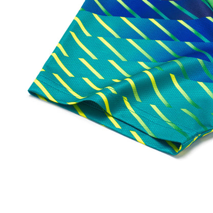 Tischtennis Herren China National-Team Wettkampftrikot "Olympia Paris"  Fan-Edition - blau - AAYU035-2