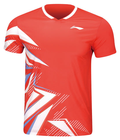 Unisex Competition Shirt  Fan-Edition "China Youth Team FIGHT" - red - AAYU135-3