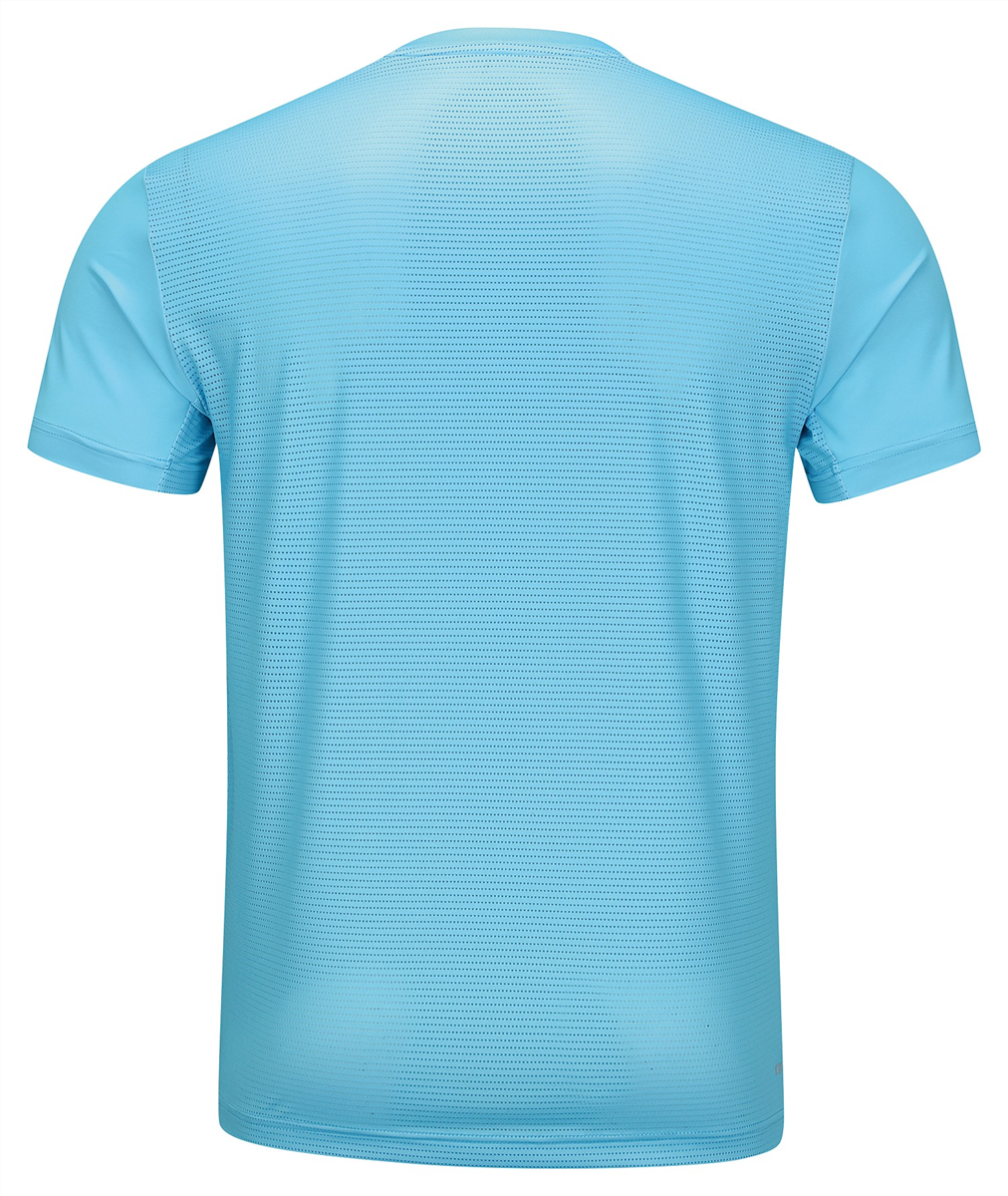 Men Competition Shirt "China Teams FAST" - Light-Blue - AAYU137-3