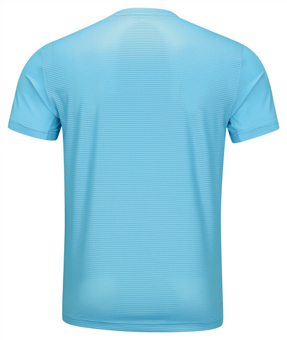 Men Competition Shirt "China Teams FAST" - Light-Blue - AAYU137-3