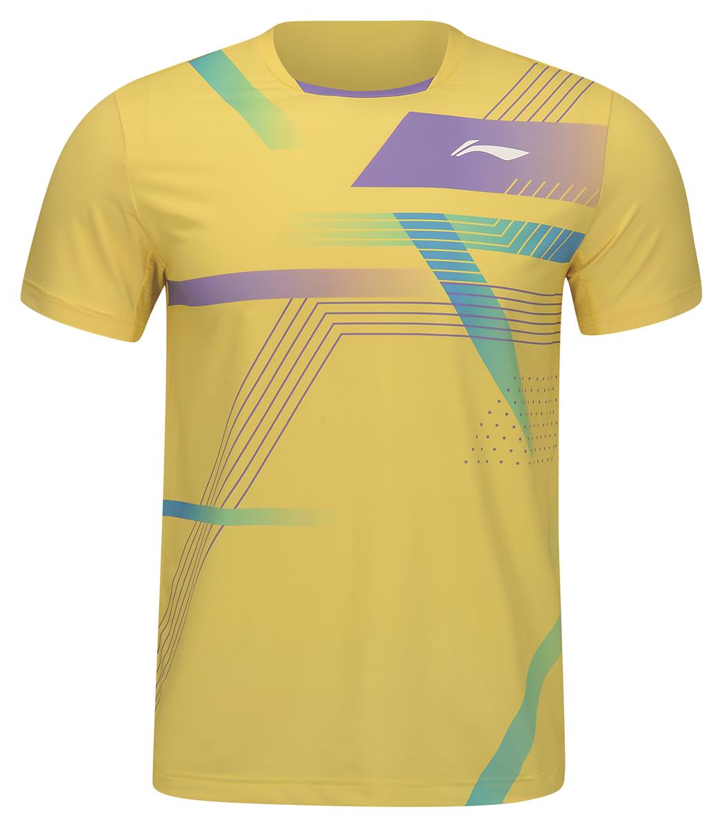 Herren Wettkampfshirt  "China Teams FAST" - gelb - AAYU137-4