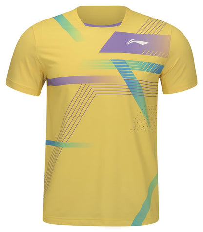 Herren Wettkampfshirt  "China Teams FAST" - gelb - AAYU137-4