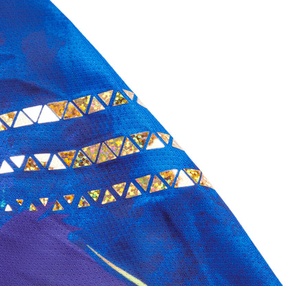 Unisex Tischtennis China Nat. Team Wettkampftrikot - blau - AAYU197-1