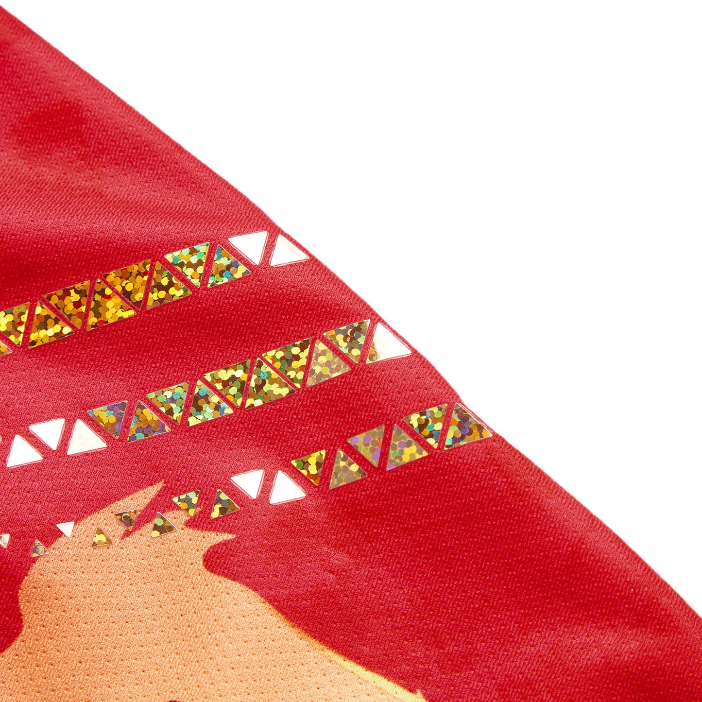 Unisex Tischtennis China Nat. Team Wettkampftrikot - rot - AAYU197-2