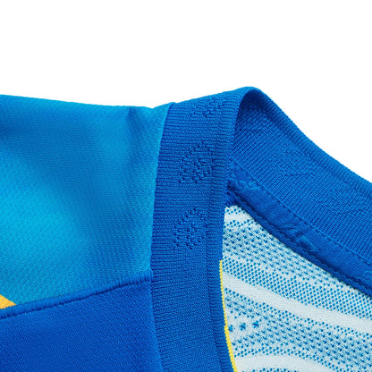 Unisex Tischtennis China Nat. Team Wettkampftrikot "Classic Armour" - Kristall-Blau - AAYU199-3